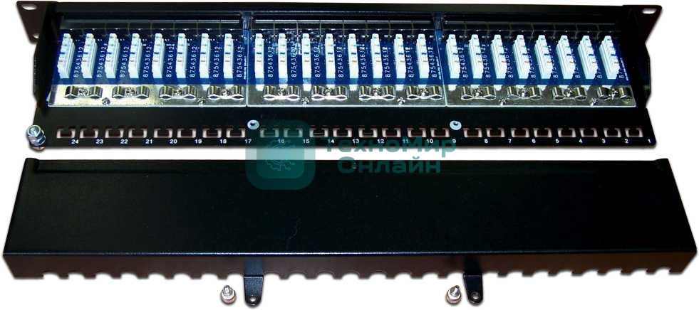 Патч-панель Lanmaster TWT-PP24STP/6 19