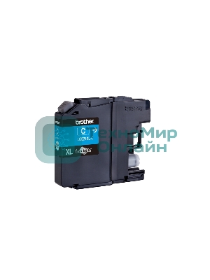 Картридж струйный Brother LC525XLC голубой (1300 стр.) для Brother DCP-J100/J105/J200