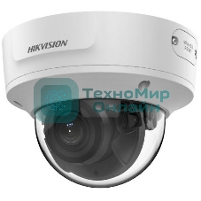Уличная купольная IP-камера Hikvision 8Мп с EXIR-подсветкой до 40м и технологией AcuSense1/2,8