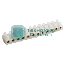 Зажим винтовой IEK UZV3-003-04 ЗВИ-3 1,0-2,5 мм2 12 пар