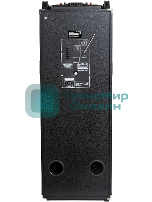 Минисистема SUPRA SMB-2150 черный 1200Вт FM USB BT SD (в комплекте: активн.+пассив.колонки)