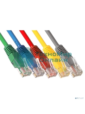 Патч-корд ExeGate EX286374RUS UTP-RJ45-RJ45-5e-0,3M-LSZH-YL, UTP, cat.5e, LSZH, 0.3м, желтый