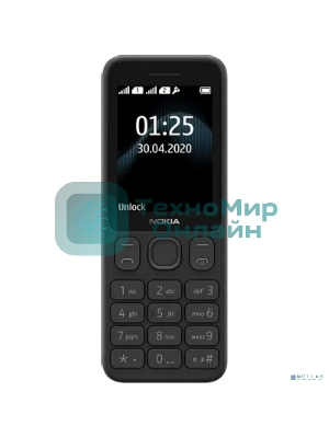 Мобильный телефон Nokia 125 TA-1655 DS EAC черный