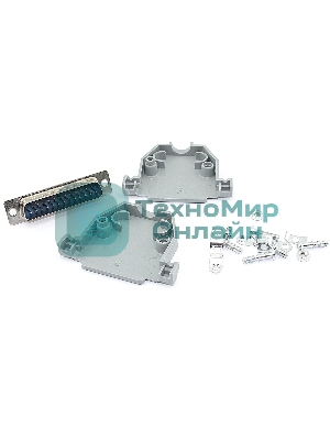 Сборный штекер D-SUB/DB25 папа 10 шт