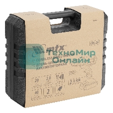 Дрель-шуруповерт аккумуляторная MTX CDS-20, Li-Ion, 20 В