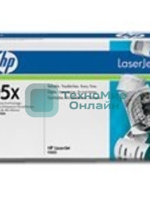 Картридж лазерный HP CE505X черный для LJ P2055 6500 стр.
