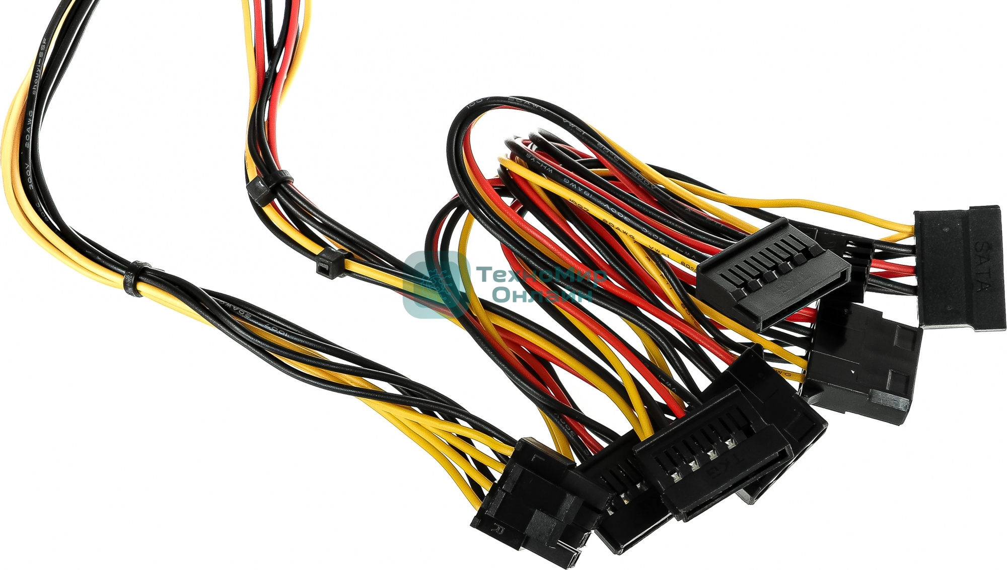 Блок питания Accord ACC-TFX350, 350Вт, 80мм, черный