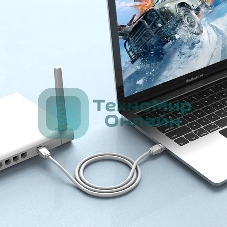 Патч-корд Vention прямой UTP cat.6, RJ45 - 2м. Серый