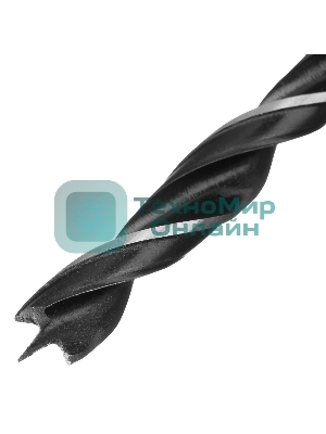 Набор сверл по бетону, металлу, дереву Sparta 4-5-6-8-10 мм, 15 шт. пласт. бокс, цилин. хвостовик