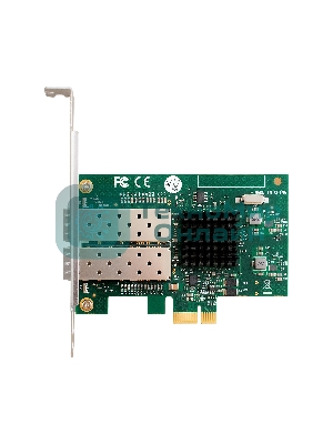 Комплект: Сетевой адаптер SFP ExeGate EXE-82576-F2 + Трансивер Multi-Mode до 550м ExeGate EXT-1G-MM850-LC2-550M (EX296229RUS: PCI-E x1 v2.0, порты 2x SFP (10/100/1000Mb/s), Gigabit Server NIC Intel Chipset 82576-F2 + EX298329RUS: Tx:850/Rx:850 нм, до 550 м, разъем Duplex LC)