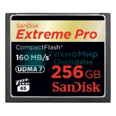 Флеш карта CF 256Gb Sandisk SDCFXPS-256G-X46