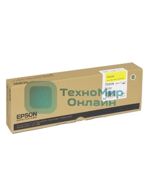 Картридж струйный Epson C13T591400 желтый для I/C SP-11880