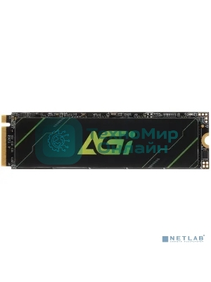 Накопитель SSD AGI AGI1T0G43AI818, 1Tb, PCIe 4.0 x4, M.2 2280, NVMe, R/W 4700/2800