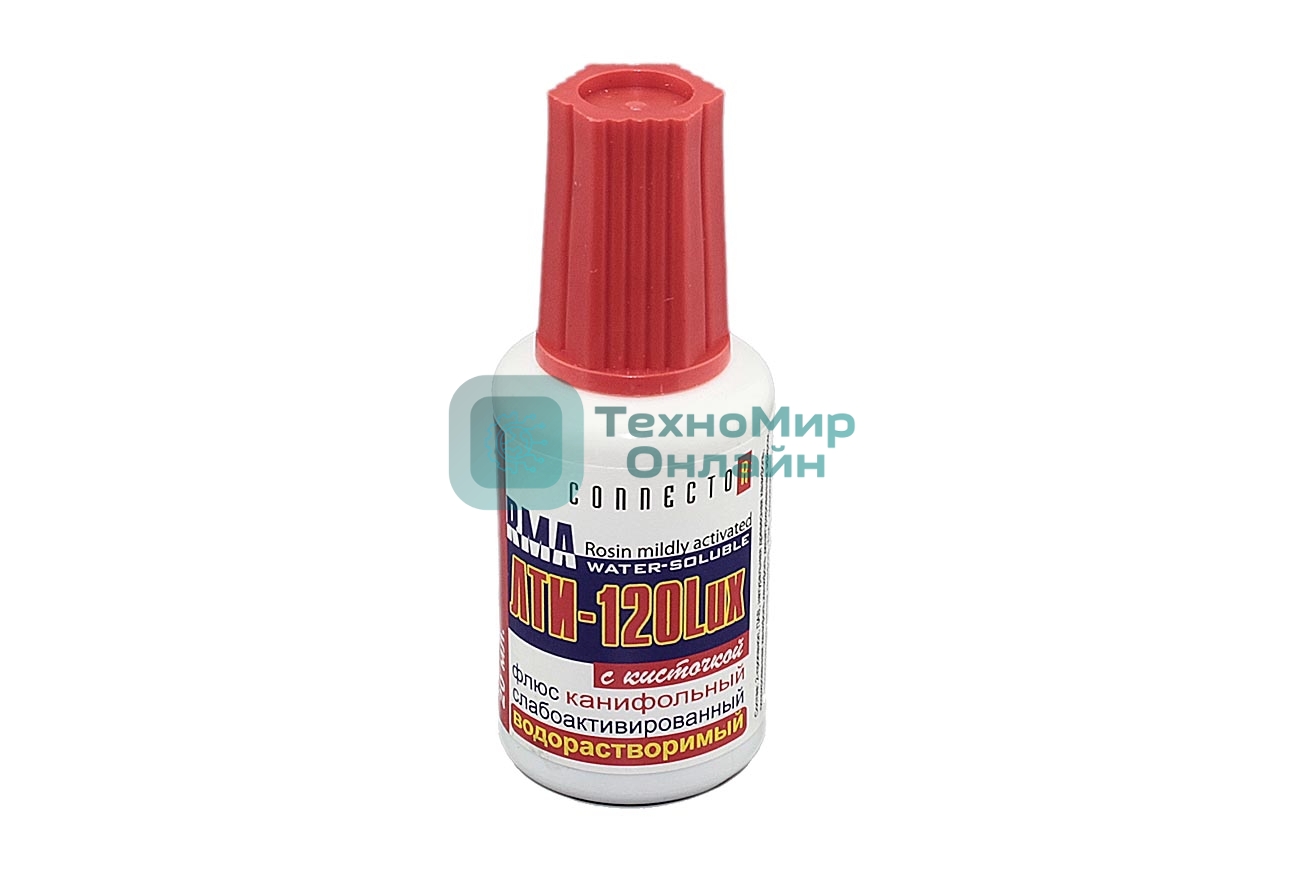 Флюс ЛТИ-120 LUX 20 мл. с кисточкой