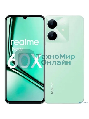 Смартфон Realme Note 60х RMX3938 4/128Gb зеленый