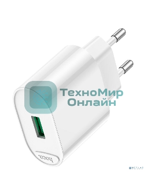 HOCO C109A/ Сетевое ЗУ/ 1 USB/ Выход: 10.5W/ White