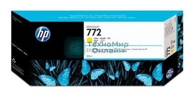 Картридж струйный HP №772 CN630A желтый для HP DJ Z5200 (300мл)