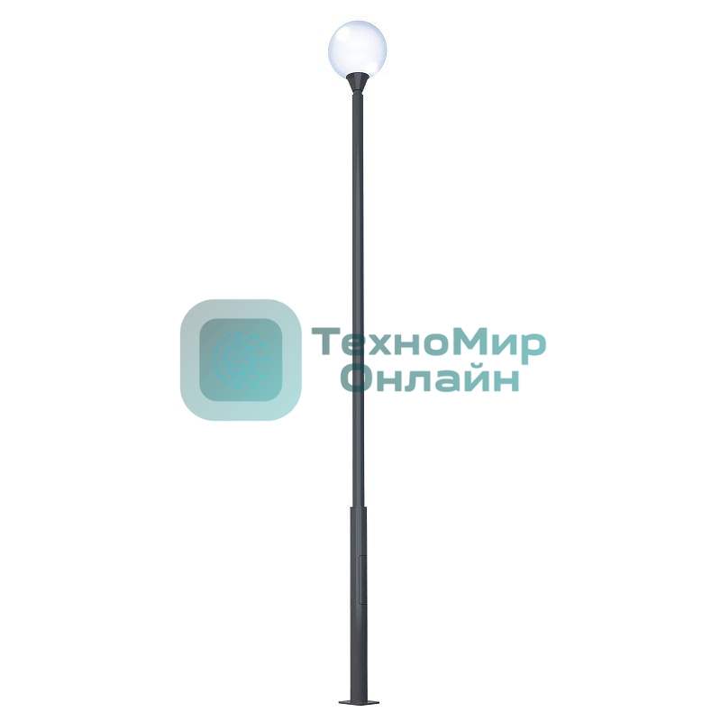 Опора КО 1(ф)-1-3м порош покраска черный без ЗДФ Пересвет В00007134