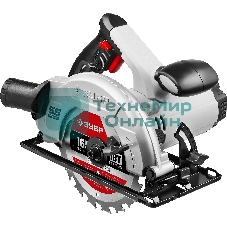 Пила дисковая, 90°-55 мм, диск 165 мм, 1300 Вт, Зубр ПД-55