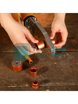 Сварочный аппарат для пластиковых труб Deko PPWM2100W LCD раструбная 2.1кВт (кейс в комплекте)