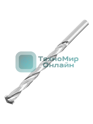 Набор сверл по бетону, металлу, дереву Sparta 4-5-6-8-10 мм, 15 шт. пласт. бокс, цилин. хвостовик