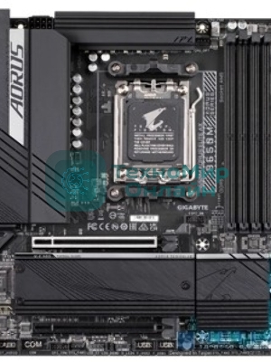 Материнская плата Gigabyte B650M AORUS ELITE AX, AM5, AMD B650, 4xDDR5, 4xSATA, 2xM.2, 1xPCI-E 5.0 x4, 1xPCI-E 4.0 x16, 1xHDMI, 1xDP, 1x 2.5Gb LAN, 4xUSB-A 2.0, 5xUSB-A 3.2 Gen 1, 2xUSB-A 3.2 Gen 2, 1xUSB-C 3.2 Gen 2, 2x3.5 мм, 7.1, Micro-ATX