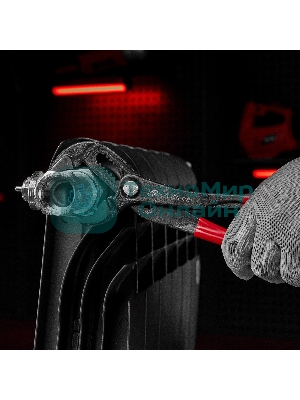 Переставные клещи Matrix 250 мм, кнопочный механизм, хром-ванадий, обливные рукоятки