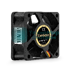 Вентилятор для корпуса ExeGate EX06025B3P-24 черный, 60 мм, 5100 об/мин, 34 дБ, 3 pin