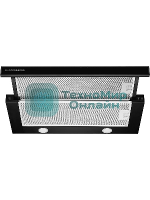 Встраиваемая телескопическая вытяжка Kuppersberg SLIMTURBO 60 Gb, ширина 60 см, отвод/рециркуляция, 1500 м3/час, механическое управление, 3 скорости, освещение 2х2 Вт, металлические жироулавливающие фильтры, угольный фильтр KF-ES (опция), 63.4 дБ, обратный клапан, шхвхг:55.2x25.5x28см, черный (ПОРТУГАЛИЯ)