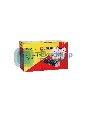 Картридж лазерный Colouring CG-CE505X/719 для принтеров HP LJ P2050/P2055/P2055D/P2055DN/Canon LBP 6300dn/6650dn/MF5840dn/5880dn/MF5940 6500 копий