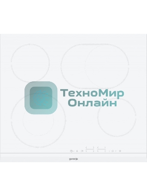 Варочная панель Gorenje ECT643WCSC белый