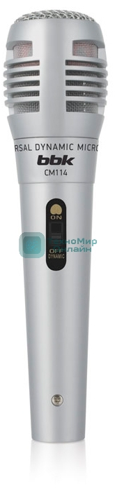 Микрофон BBK CM-114 серебристый