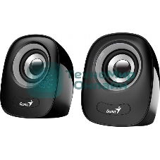 Акустическая система PC speakers Genius SP-Q160,GRAY,USB, 2.0, Power Output 6W, Sensitivity: 80 Db, 3.5 мм jack., серый