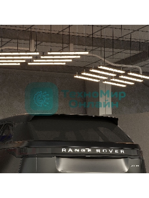 Светильник с отражателем влагозащ. СПП-Т8-G13 INDUSTRY 666х85х55мм IP65 для LED ламп 2х600мм Gauss 909410260