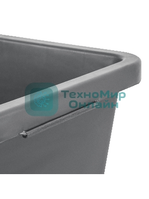 Таз прямоугольный Matrix строительный усиленный, 45л