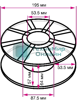 Пластик для принтера 3D Cactus CS-3D-PLA-1KG-S-DGR PLA SILK d1.75мм 1кг L326м 1цв.