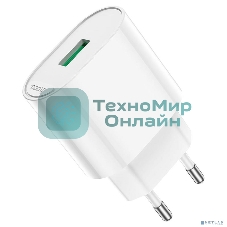 HOCO C109A/ Сетевое ЗУ/ 1 USB/ Выход: 10.5W/ White