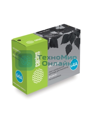 Картридж лазерный Cactus CS-CC364A черный (10000 стр.) для HP LaserJet P4014/P4015/P4515