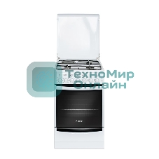 Плита комбинированная Gefest ПГЭ 5112-02 белый, конфорок 3 газовых и 1 электрическая, духовка 55 л, 50 см x 85 см x 58.5 см