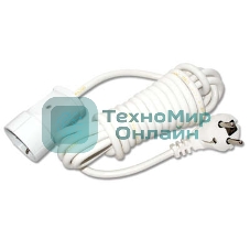 Удлинитель 1х5 м с заземл. 16А IP44 УШ-16 ПВС 3х1 UNIVersal 5568977