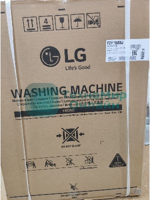 (Поврежденный товар) Стиральная машина LG F2Y1WS6J темно-серый 6.5кг [См.описание!]