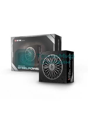 Блок питания Chieftec SteelPower BDK-750FC, 750Вт, 80 PLUS Bronze, 120мм, модульный, черный