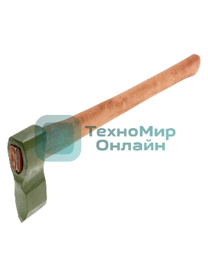 Колун кованный Сибртех, в сборе, 1700/2050 г, деревянное топорище, 600 мм