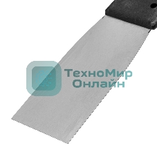 Шпательная лопатка из нержавеющей стали Сибртех, 40 мм, пластмассовая рукоятка