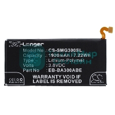 Аккумулятор CameronSino CS-SMG300SL EB-BA300ABE для Samsung Galaxy A3 SM-A300F, SM-A300F,DS Duos3.8V, 1900mAh
