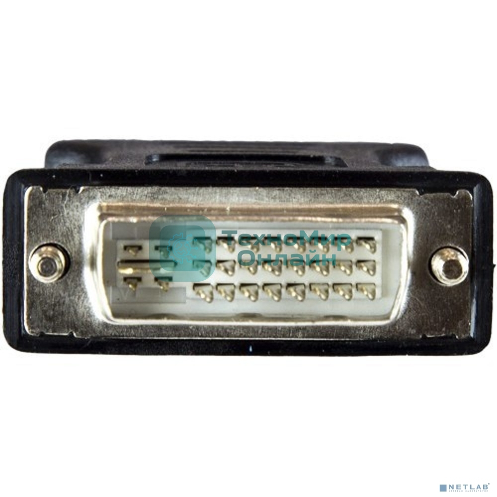 Адаптер KS-is KS-469 DVI-I 29M VGA 15F