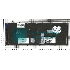 Клавиатура для ноутбука HP ProBook 4425s черная с черной рамкой