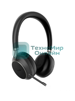 Гарнитура беспроводная Yealink BH76 UC черный 1208621