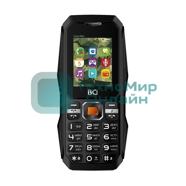 Мобильный телефон BQ 1842 Tank mini черный
