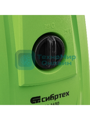 Моечная машина высокого давления Сибртех АМ-1600, 1600 Вт, 130 бар, 330 л/ч, переносная